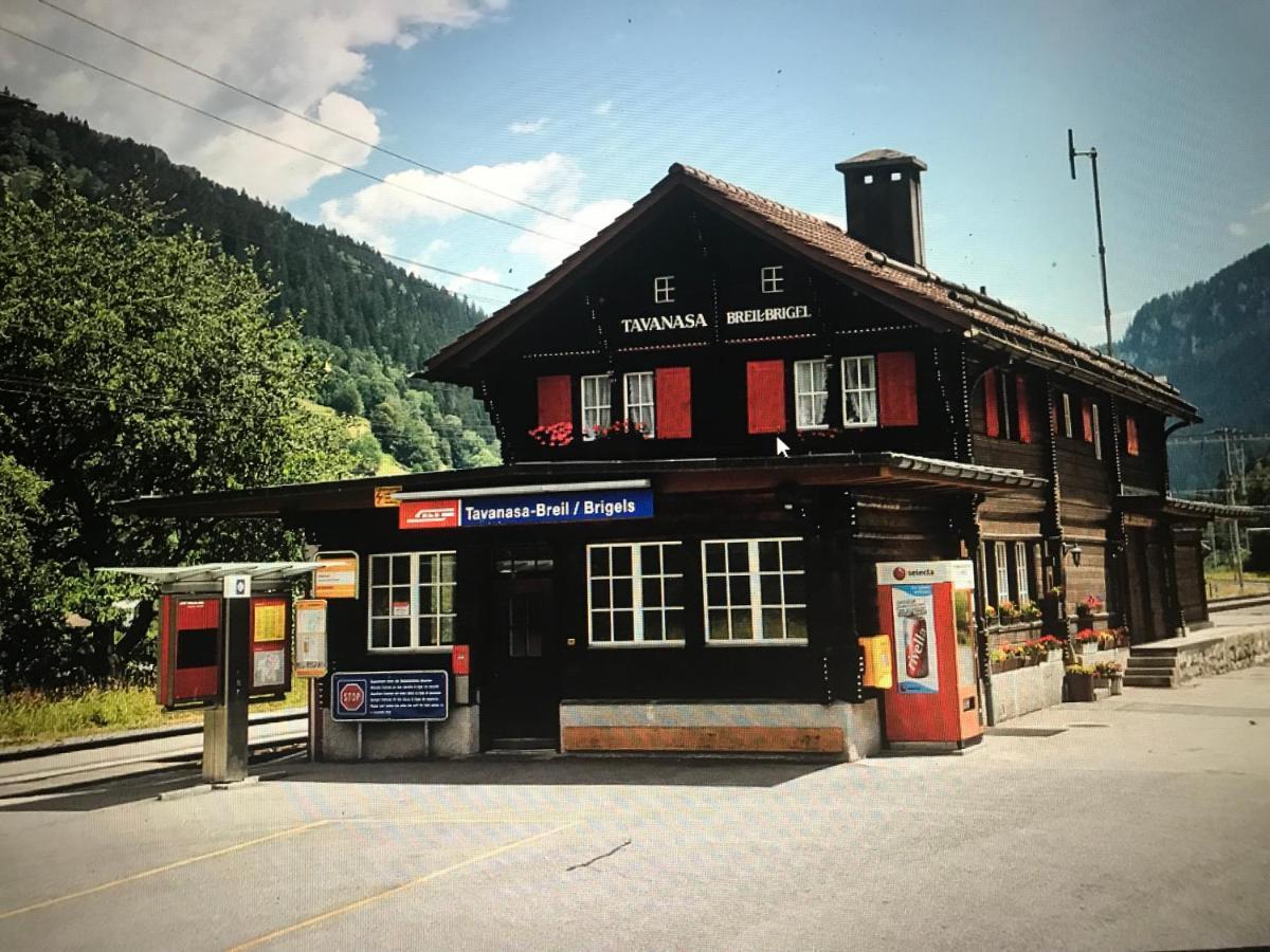 Bed and Breakfast Ustria Crusch Alva Tavanasa Exterior foto