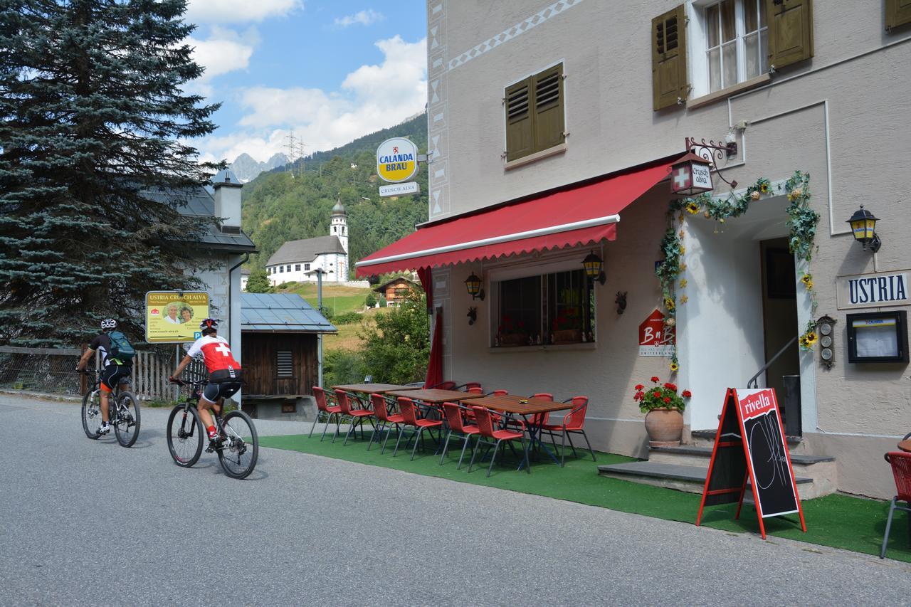 Bed and Breakfast Ustria Crusch Alva Tavanasa Exterior foto